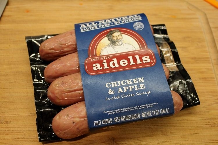 I cook with these sausages all the time, i love the sweet hints added by the apple chunks!